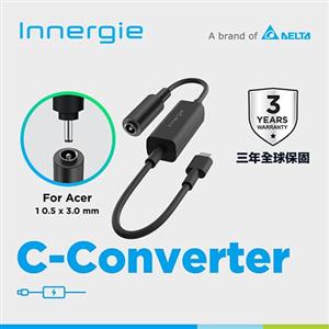 台達Innergie C-Converter【Acer】Tip對USB-C 充電連接器/轉換器