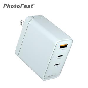 PhotoFast A1 Charge 65W氮化鎵三孔充電器 藍