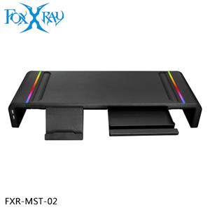FOXXRAY 狐鐳 多孔擴充螢幕增高支架 黑 (FXR-MST-02)
