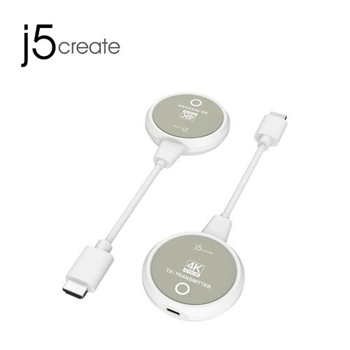 j5凱捷 JVAW75 4K超高畫質HDMI無線影音傳輸器