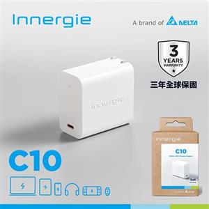台達Innergie C10【摺疊版】100瓦 USB-C充電器｜支援PD/QC/三星快充