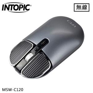 INTOPIC 廣鼎 2.4G UFO飛碟無線靜音充電滑鼠 (MSW-C120)