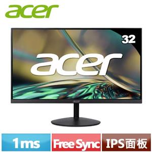 R1【福利品】ACER宏碁 32型 SA322Q A 超薄美型螢幕