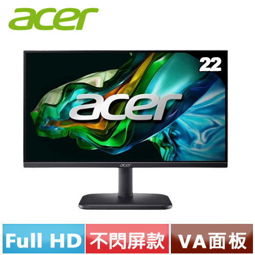 Acer宏碁 22型 EK220Q H3 VA電腦螢幕