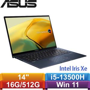 ASUS ZenBook 14 UX3402VA-0132B13500H 14吋筆電-藍