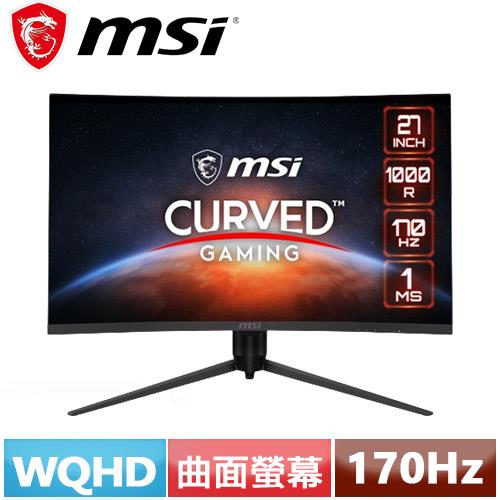 MSI微星 27型 G271CQP E2 曲面電競顯示器