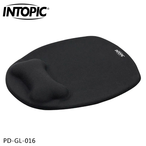 INTOPIC 廣鼎 舒壓護腕鼠墊 黑 (PD-GL-016)
