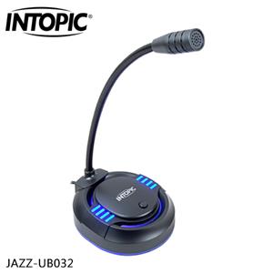 INTOPIC 廣鼎 USB桌上型發光麥克風 (JAZZ-UB032)