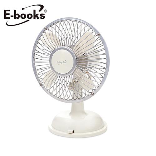 E-books K36 經典時光兩用擺頭超靜音風扇 米