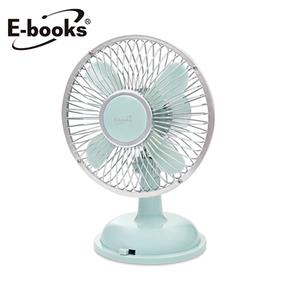 E-books K36 經典時光兩用擺頭超靜音風扇 淺綠