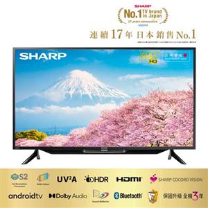 SHARP 夏普 42吋FHD智慧連網液晶顯示器 2T-C42EG1X (含基本安裝)