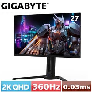 技嘉GIGABYTE 27型 AORUS FO27Q3 QD-OLED 2K USB-C 電競螢幕