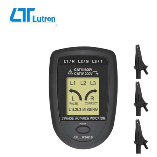 Lutron 三相電相位檢知器 RT-616