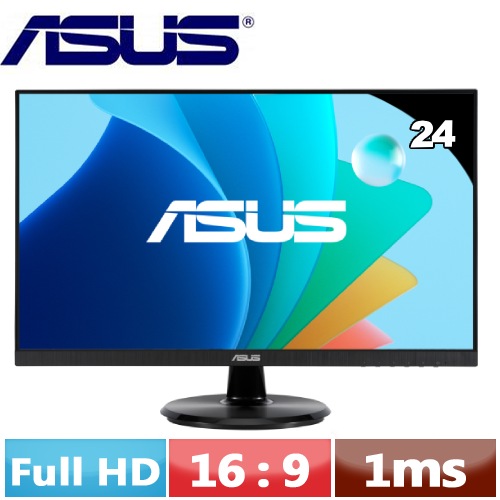 ASUS華碩 24型 VA24DQFR 護眼電競顯示器