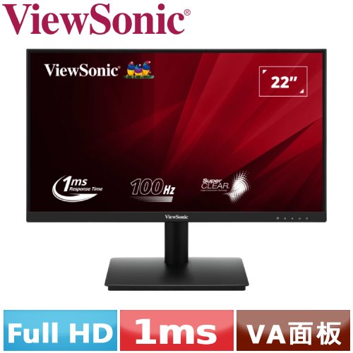 R1【福利品】ViewSonic優派 22型 VA220-H 顯示器