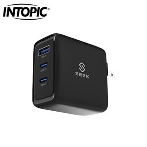 SEEK 65W GaN電源供應器(黑)P651BK