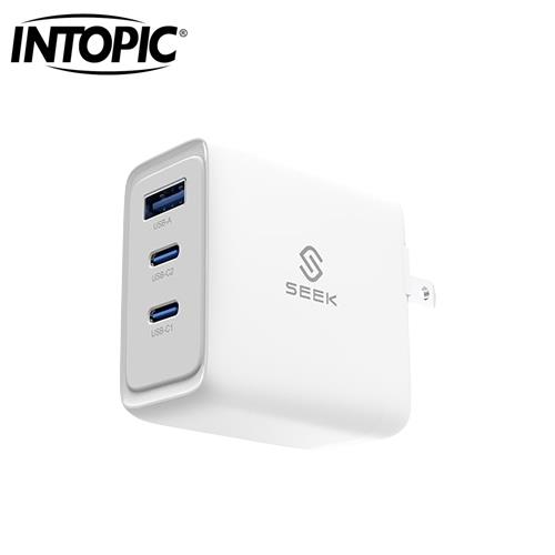 SEEK 65W GaN電源供應器(白)P651W