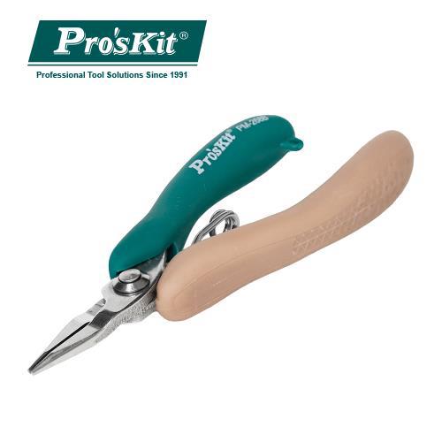 Pro’sKit寶工 不鏽鋼撞色無牙尖嘴鉗 PM-268B