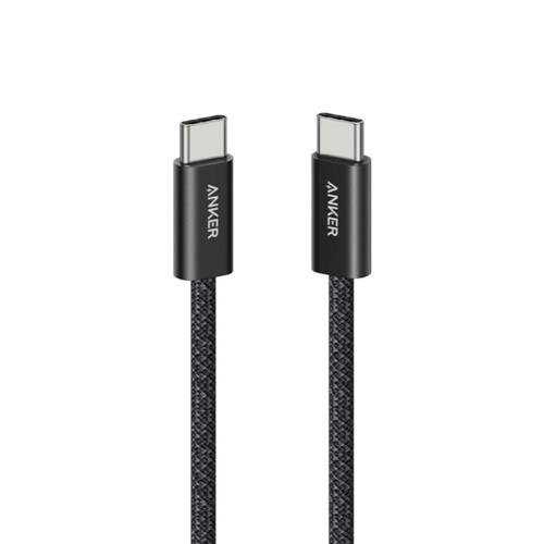 Anker A8060 240W Type-C 耐髒充電線-1m 黑