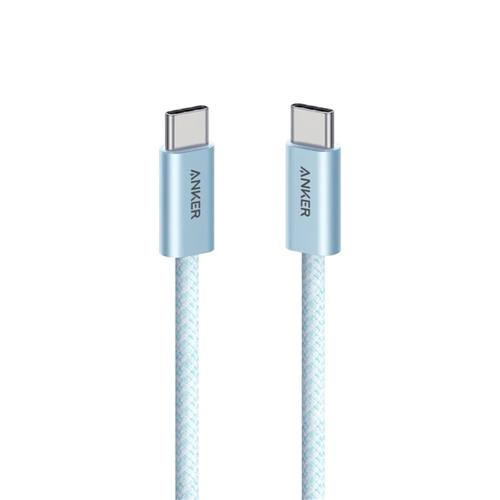 Anker A8060 240W Type-C 耐髒充電線-1m 藍