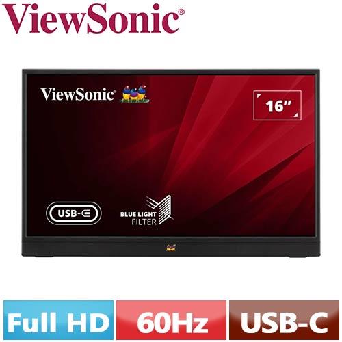 ViewSonic優派 16型 VA1655-3 可攜式顯示器