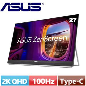 ASUS華碩 27型 ZenScreen MB27ACF 可攜式螢幕