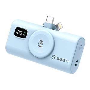 SEEK 三合一迷你快充口袋電源Pro(藍) 517BL