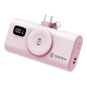 SEEK 三合一迷你快充口袋電源Pro(粉) 517PK