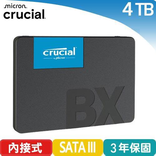美光 Micron Crucial BX500 4TB SSD 固態硬碟