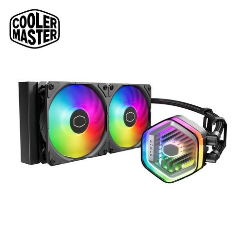 Cooler Master MASTERLIQUID 240 ATMOS ARGB 水冷散熱器 黑色
