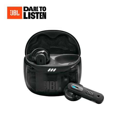 【JBL】Tune Flex 2 Ghost 真無線降噪藍牙耳機 透明款 黑
