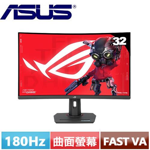 R2【福利品】ASUS華碩 32型 ROG Strix XG32WCS 曲面電競顯示器