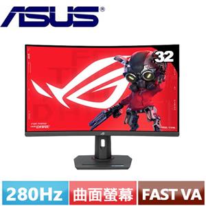 R2【福利品】ASUS華碩 32型 ROG Strix XG32WCMS 曲面電競顯示器