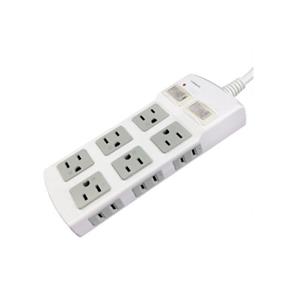 yo-smile 雙用安全延長線 2開12插 X-3BOL 1.8M 6呎