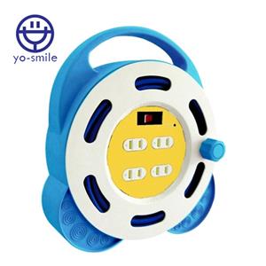 yo-smile EP-909C-15 2P輪座延長線 1開4插 15米