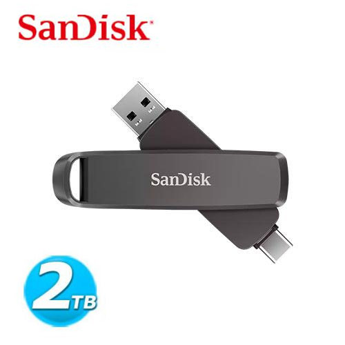 SanDisk Extreme PRO 雙用固態行動碟 2TB