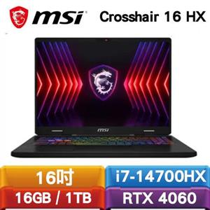 MSI微星 Crosshair 16 D14VFKG-1036TW 16吋電競筆電