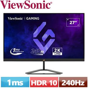 R2【福利品】ViewSonic優派 27型 VX2758A-2K-PRO-3 電競顯示器