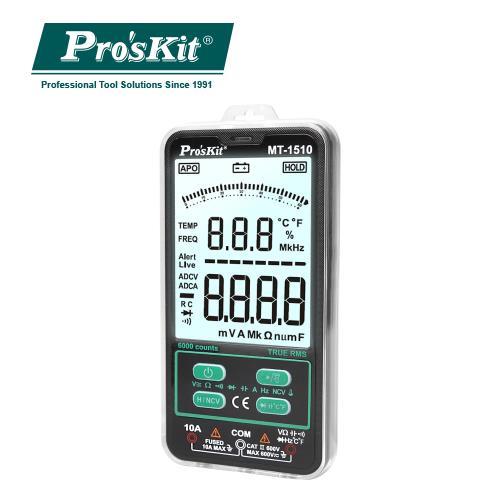 Pro’sKit 寶工 卡片式大屏智能萬用表 MT-1510