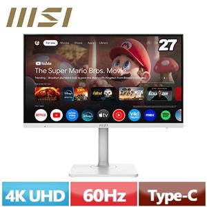 MSI微星 27型 Modern MD272UPSW 智慧顯示器