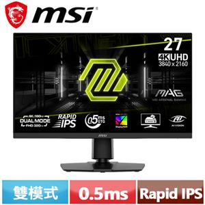 MSI微星 27型 MAG 272URDF E16 電競顯示器