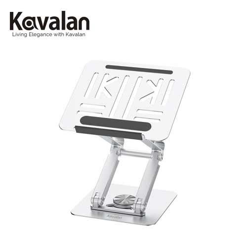 Kavalan 三層雙軸鋁合金旋轉筆電平板支架 T330