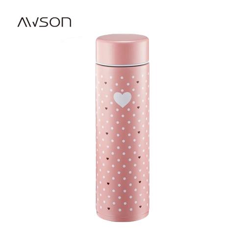 【福利品】AWSON歐森 304不鏽鋼隨行保溫杯 ASM-22 粉