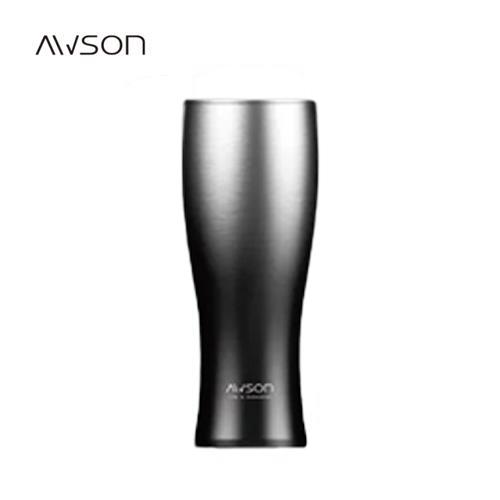 【福利品】AWSON歐森 不銹鋼雙層冰熱真空保溫杯 460ml AS-M65 尊爵黑