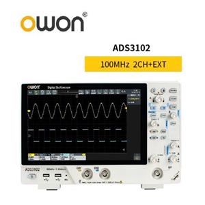 OWON ADS3102 100MHz頻寬/2通道數位儲存示波器