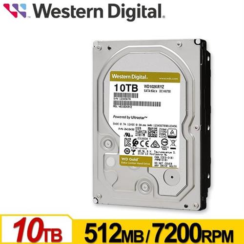 WD威騰 WD103KRYZ 金標 10TB 3.5吋企業級硬碟