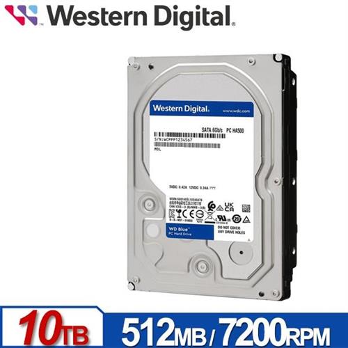 WD 威騰 WD100EAGZ 藍標 10TB 3.5吋SATA硬碟