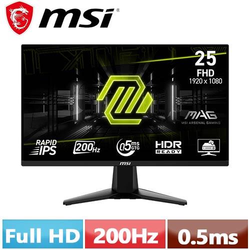 MSI微星 25型 MAG 255F E20 電競顯示器