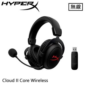 HyperX Cloud II Core Wireless 電競耳機 黑 6Y2G8AA