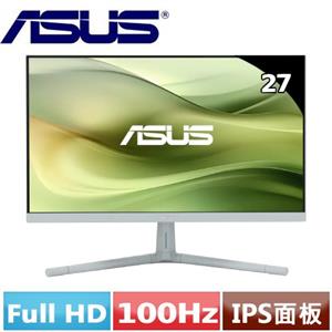 R1【福利品】ASUS華碩 27型 VU279CFE-G 護眼電競顯示器 灰綠色